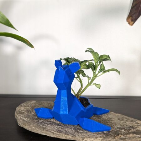 Gaming Planter | Lapras Pot for Indoor Plants | Cute Pokemon Decor In Home & Office | Unique Gift for Pokemon Fans