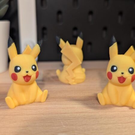 Chibi Pikachu Mini Pokémon Figurine - 4cm Multicolor Collectible - Cute Desk Decor & Gift for Pokémon Fans